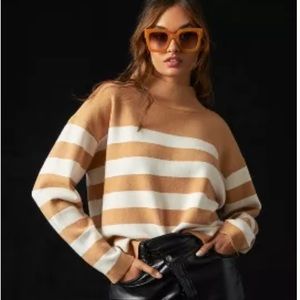 Anthropologie The Carys Mock-Neck Sweater by Maeve